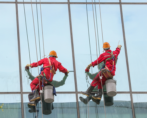 外墙清洗是否对建筑物有损害？—海口新卓高外墙清洗公司